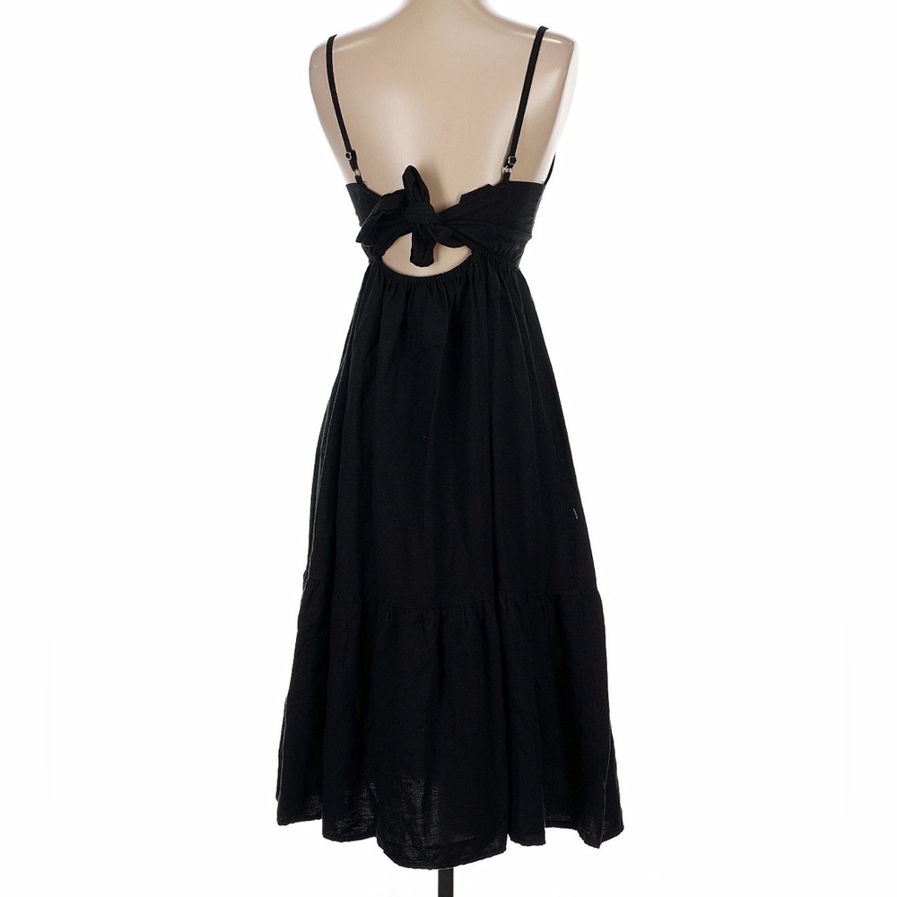 NWT Japna Black Midi Dress - Picture 2 of 2